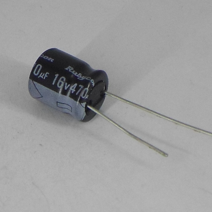 470UF 16V خازن الکترولیت